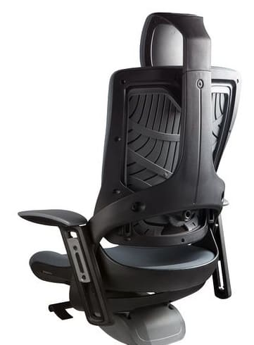 Unique WAU 2 ergonomic office chair - black construction